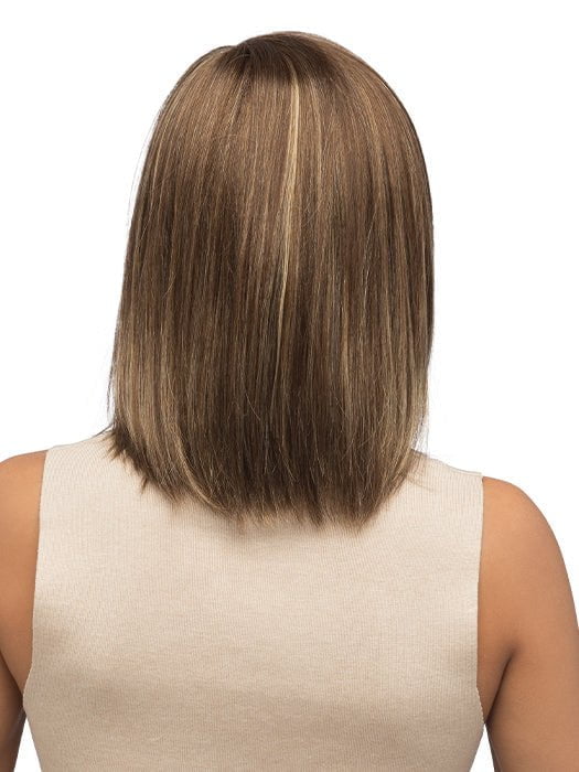 Shai | SALE 35% | Synthetic Swiss Lace Front (Lace Part) Wig by EsteticA | R8/26H BROWN w/ HIGHLIGHTS