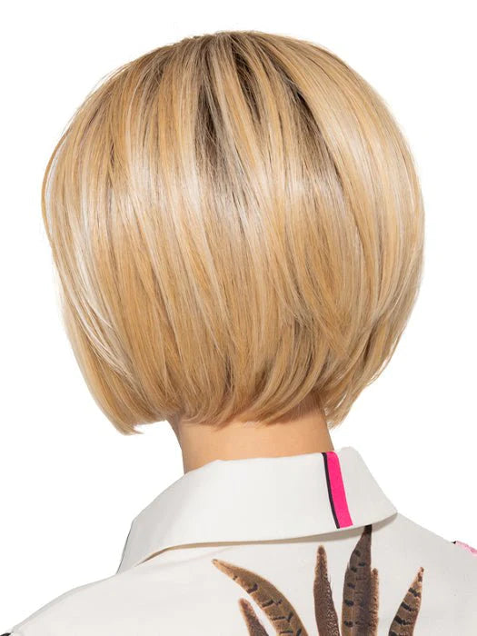 Smooth Cut Bob | Heat Friendly Synthetic Extended Lace Front (Mono Top) Wig by TressAllure