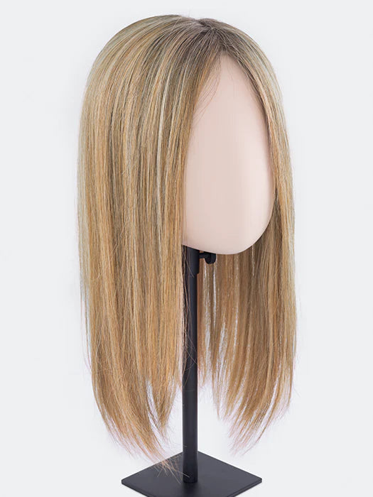 Superb | Remy Human Hair Lace Front Hand-Tied (Mono Top) Topper by Ellen Wille