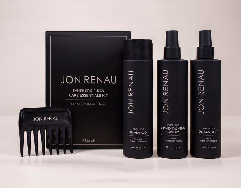 Synthetic Fiber Care System - 4-Piece Kit by Jon Renau