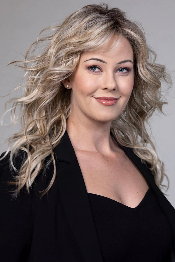 Westwood | Heat Friendly Hand-Tied Synthetic Extended Lace Front Wig (Mono Top) by Belle Tress