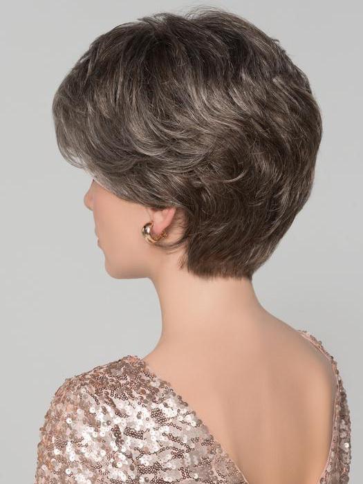 Alexis Deluxe | SALE 50% | Synthetic Extended Lace Front, Partially Hand-Tied (Mono Top) Wig by Ellen Wille | SMOKE MIX