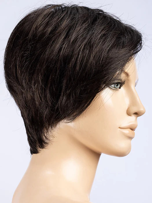 First | Synthetic Extended Lace Front (Mono Top) Partially Hand-Tied Wig by Ellen Wille