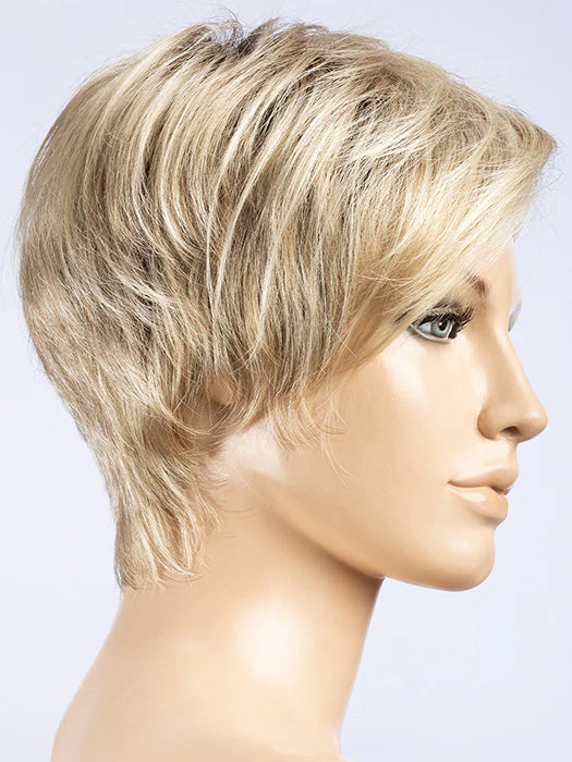 First | Synthetic Extended Lace Front (Mono Top) Partially Hand-Tied Wig by Ellen Wille