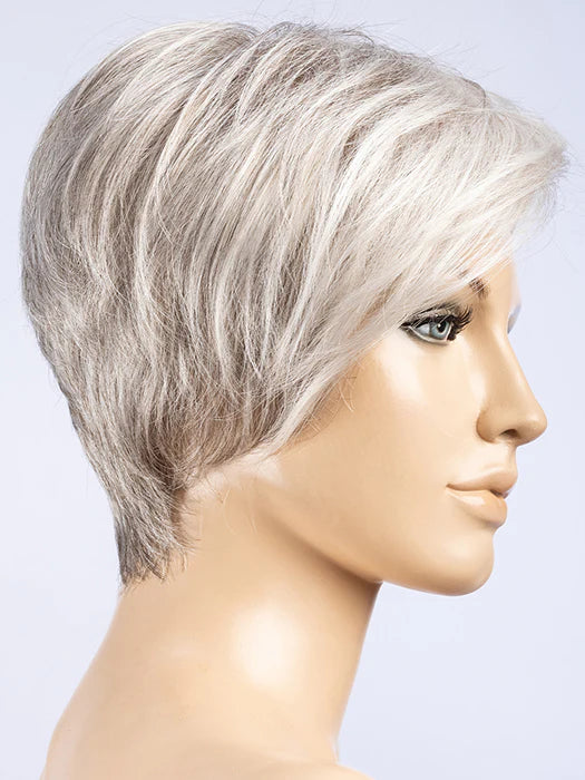 First | Synthetic Extended Lace Front (Mono Top) Partially Hand-Tied Wig by Ellen Wille