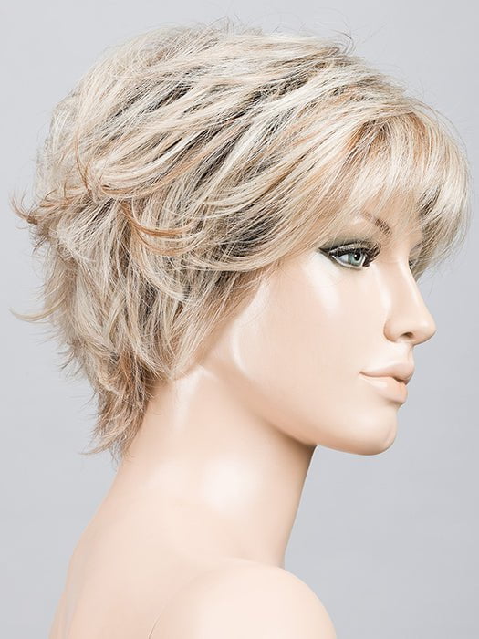 Relax Large | SALE 40% | Heat Friendly Synthetic Lace Front (Mono Crown) Wig by Ellen Wille | CHAMPAGNE-ROOTED