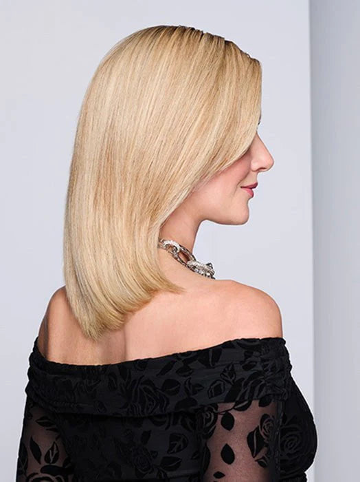 Midnight In Paris | Human Hair Lace Front (Mono Top) Wig by Raquel Welch