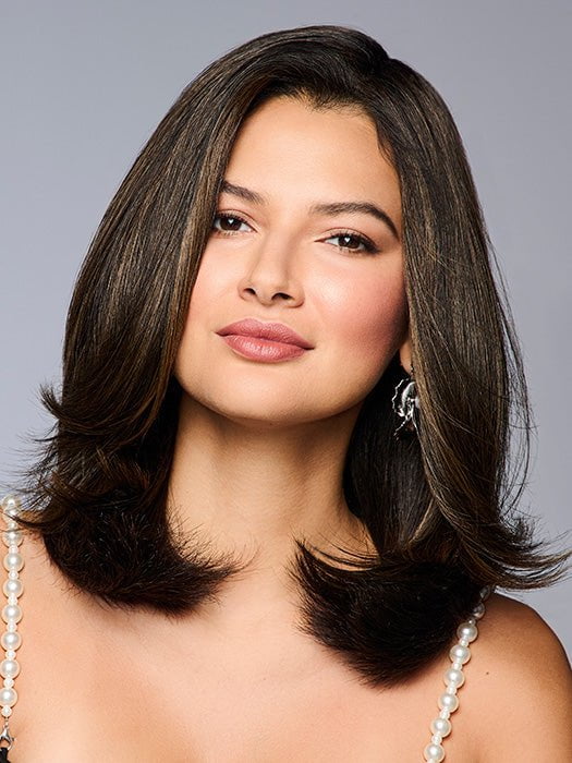 Unmatched 12" | Heat Friendly Synthetic (Monofilament) Topper by Raquel Welch