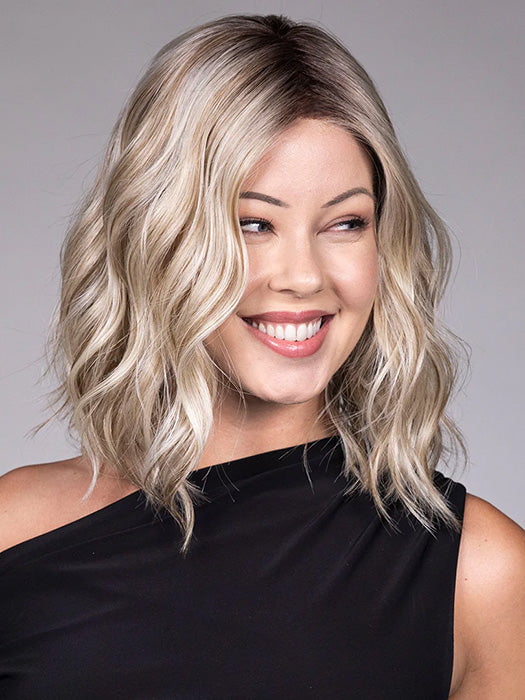 Andie | Heat Friendly Hand-Tied Synthetic Extended Lace Front Wig (Mono Top) by Belle Tress