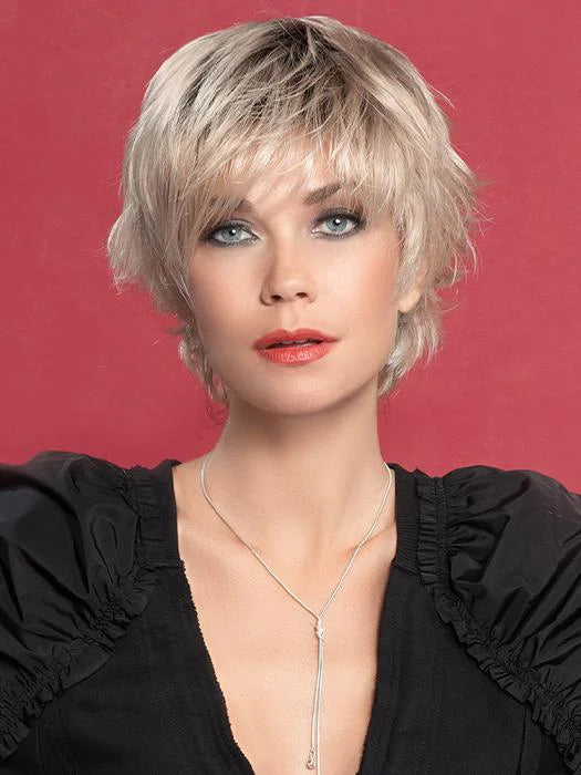 Open | SALE | Synthetic (Mono Crown) Wig by Ellen Wille | LIGHT CHAMPAGNE ROOTED