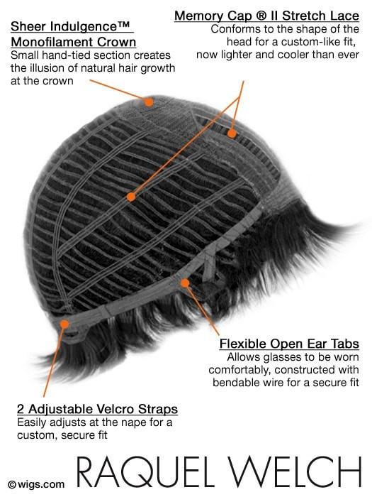 Trend Setter | SALE 50% | Synthetic Wig by Raquel Welch | SS8/29 SHADED HAZELNUT