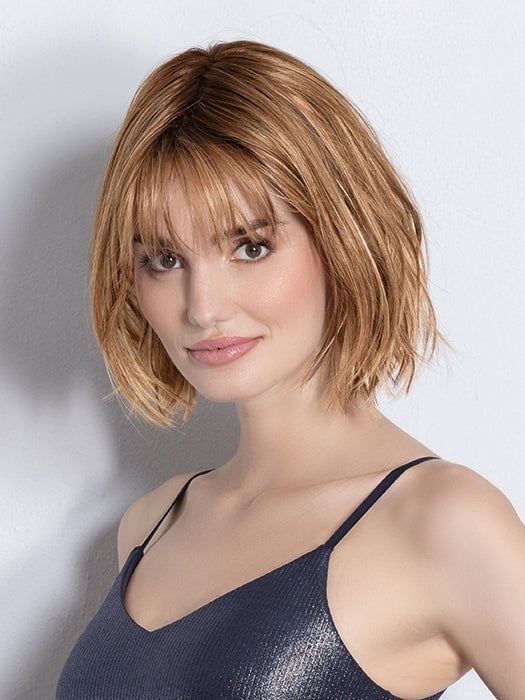 Vivi | SALE | Heat Friendly Synthetic Extended Lace Front (Mono Part) Wig by Ellen Wille | Dark Sand Frosted