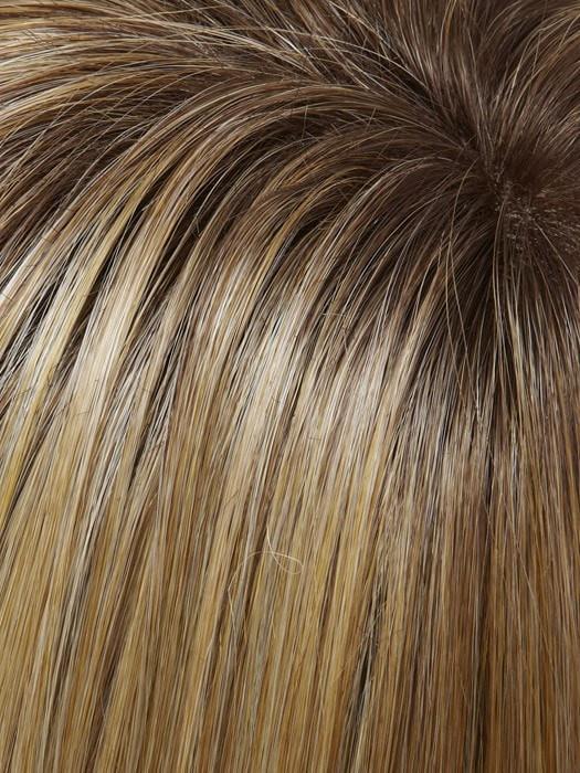 Top Style 18" Exclusive Colours |  Remy Human Hair Topper (Mono Cap) by Jon Renau