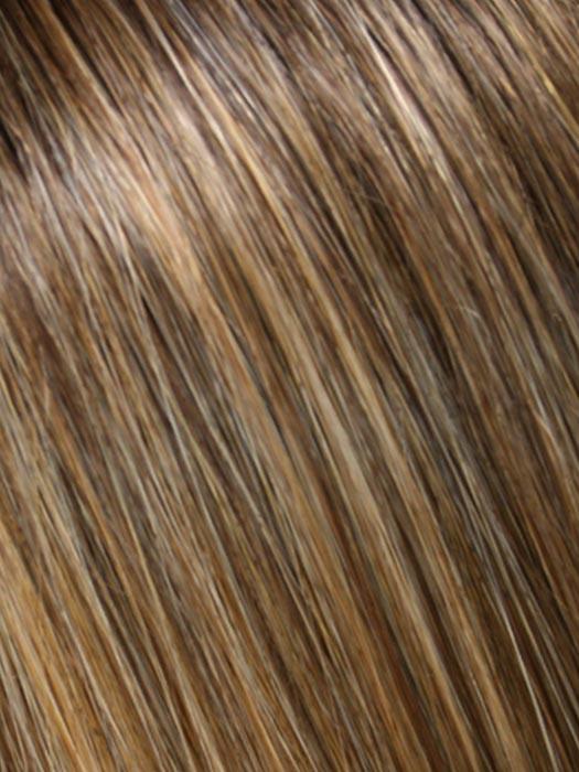 Caelen | SALE 40% | Synthetic (Basic Cap) Wig by Jon Renau | 24BT18S8 SHADED MOCHA