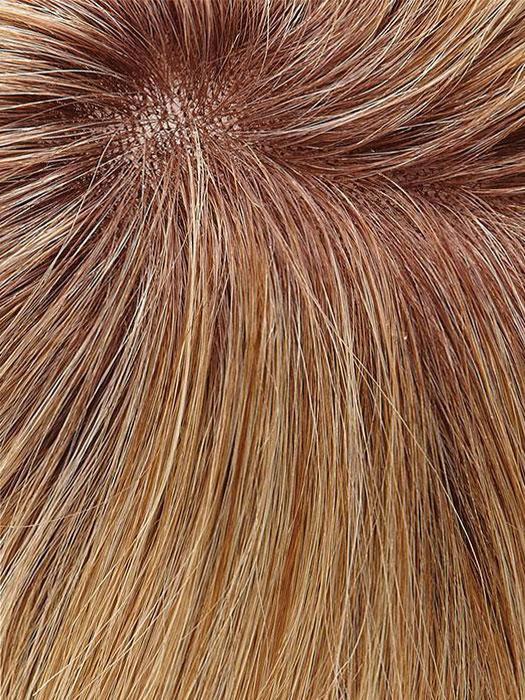 Top Style 18" Exclusive Colours |  Remy Human Hair Topper (Mono Cap) by Jon Renau