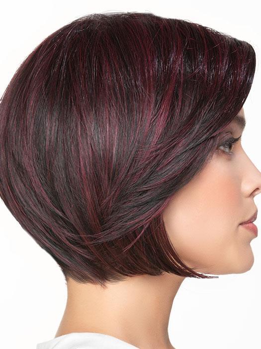 Angled Bob | Heat Friendly Synthetic Lace Front (Mono Part) Wig by TressAllure