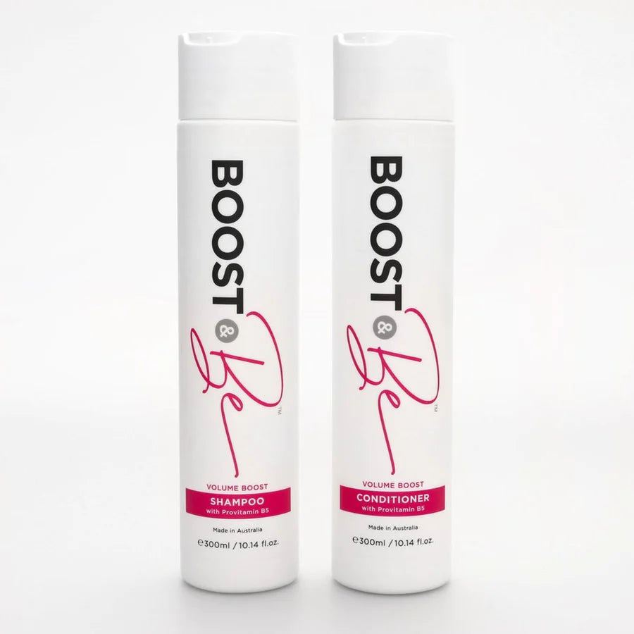 Boost & Be by BOOST N BLEND™ | Volume Boost Shampoo & Conditioner for human hair