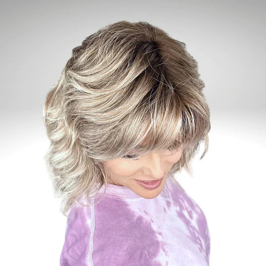 Braylen | SALE 50% | Synthetic Lace Front Double Mono Top Wig by Amore | NUTMEG-R