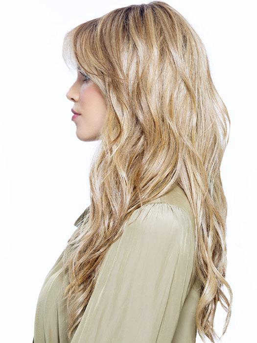 California Beach Waves | Heat Friendly Synthetic Lace Front (Mono Top) Wig by TressAllure