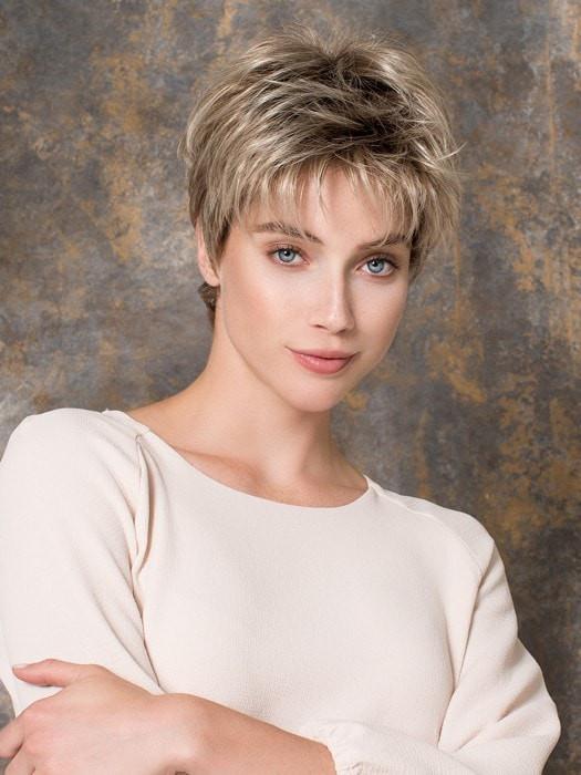 Color Champagne Rooted = Dark with Platinum Blonde | Fair Mono by Ellen Wille