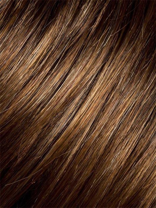 Color HAZELNUT-MIX = Medium Brown base with Medium Reddish Brown and Copper Red highlights