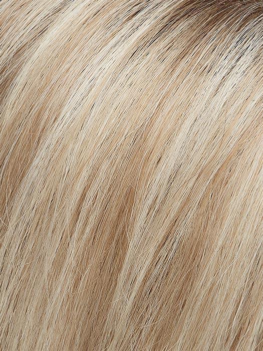 Top Style 18" Exclusive Colours |  Remy Human Hair Topper (Mono Cap) by Jon Renau