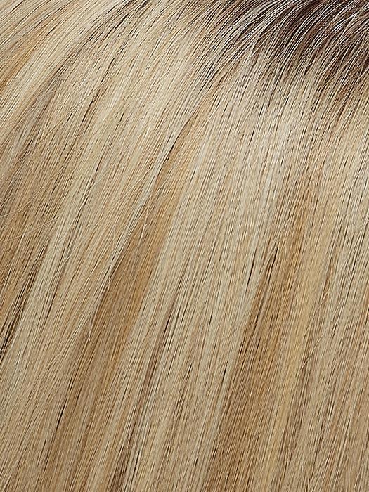 Top Style 18" Exclusive Colours |  Remy Human Hair Topper (Mono Cap) by Jon Renau