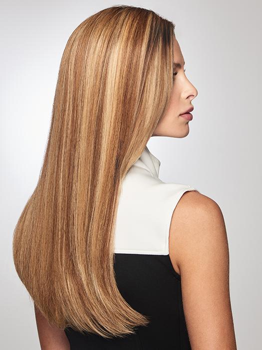 Gilded 18" | Human Hair Lace Front (Mono Top) Top Piece by Raquel Welch