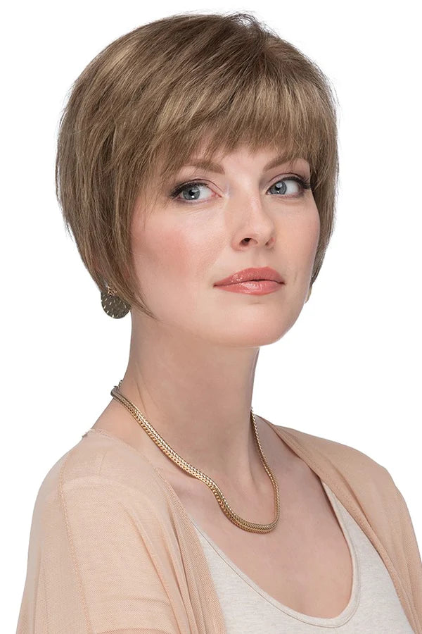 Vivid French 6" Topper | Remi Human Hair Lace Front French Drawn Topper by Estetica