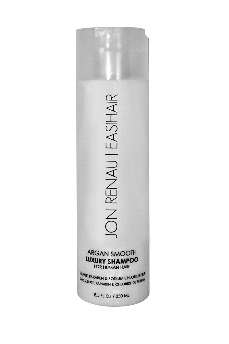 Argan Smooth Luxury Shampoo 8.5 oz by Jon Renau for Human Hair