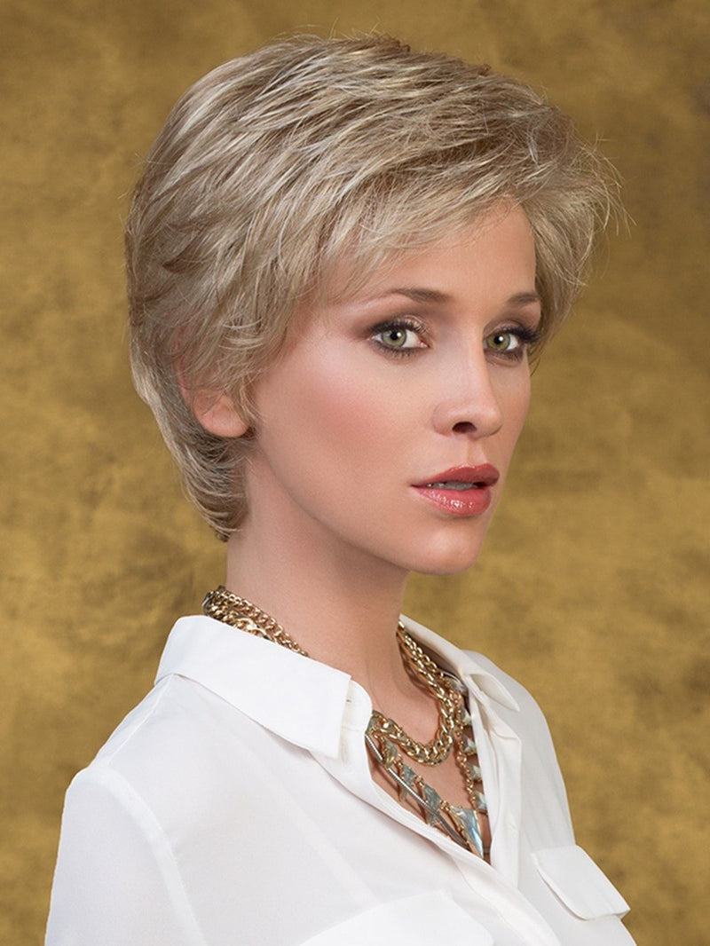 Desire by Ellen Wille is a a brilliantly cut pixie style with longer layers on the top and sides.